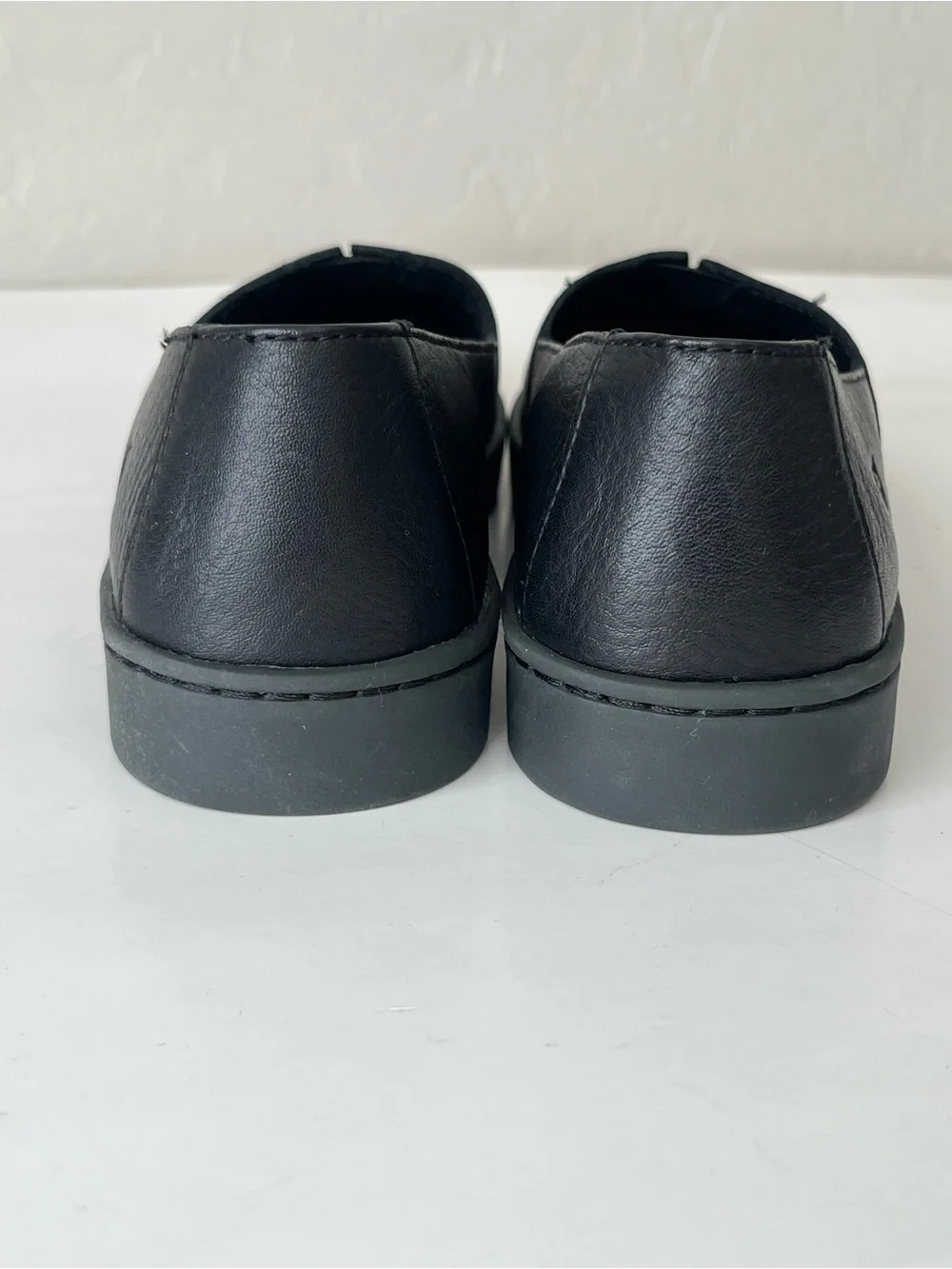 Born Congo leather comfort loafers black hand crafted NEW 9